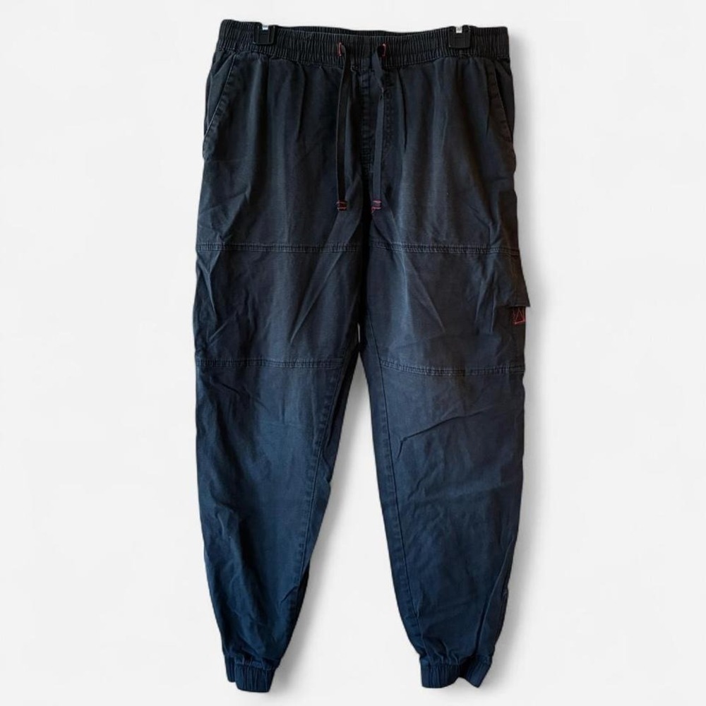 Beverly Hills Polo Club black‎ cargo pants Size M Gorpcore Blokecore